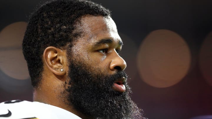 Dec 8, 2019; Glendale, AZ, USA; Pittsburgh Steelers defensive end Isaiah Buggs (96) against the Arizona Cardinals at State Farm Stadium. Mandatory Credit: Mark J. Rebilas-USA TODAY Sports