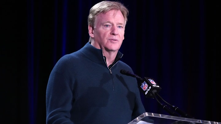 NFL commissioner Roger Goodell.
