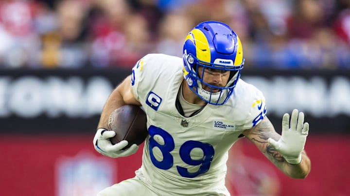Los Angeles Rams tight end Tyler Higbee.