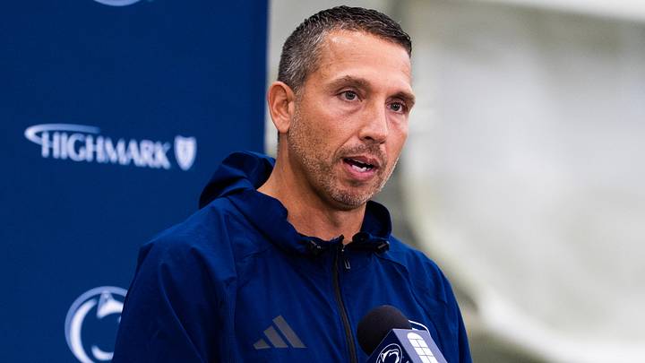 Penn State football head coach Matt Campbell Penn State football head coach Matt Campbell
