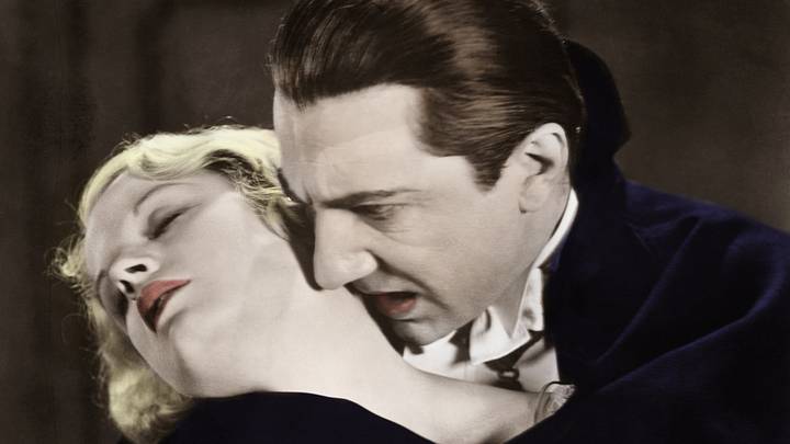 Bela Lugosi and Helen Chandler in Dracula