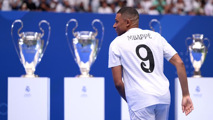 Real Madrid Unveils New Signing Kylian Mbappe