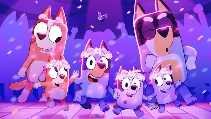 Bluey "The Sign" key art - credit: Disney