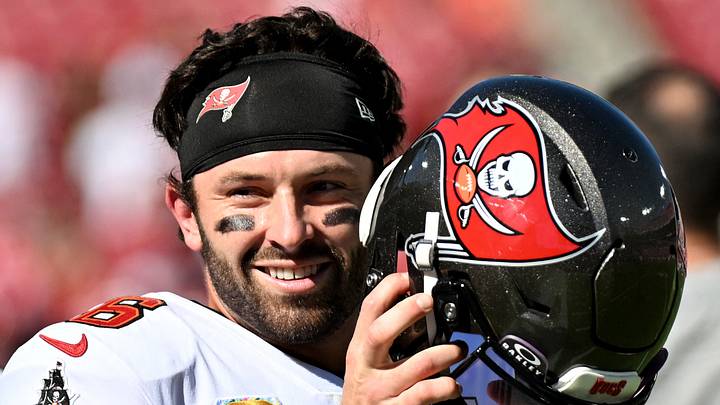 Tampa Bay Buccaneers quarterback Baker Mayfield has revenge on his mind. Tampa Bay Buccaneers quarterback Baker Mayfield has revenge on his mind.
