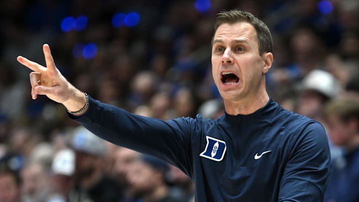 Duke basketball head coach Jon Scheyer Duke basketball head coach Jon Scheyer