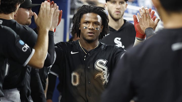 Chicago White Sox second baseman Luisangel Acuna