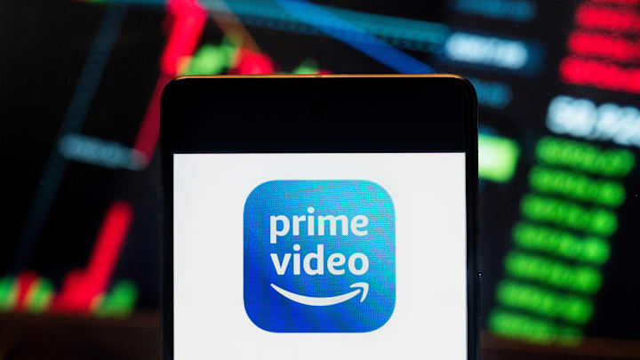 In this photo illustration, the American subscription video-...
