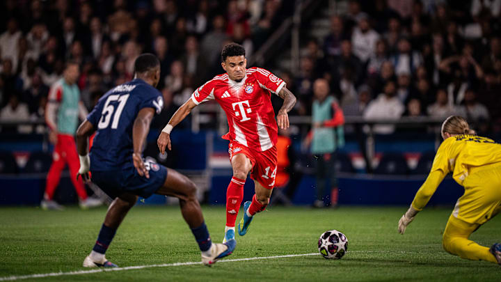 Luis Diaz war bester Bayern-Spieler im Prinzenpark