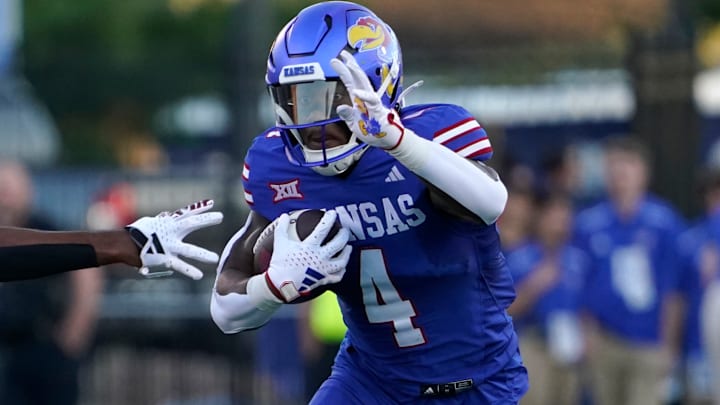 Kansas football star Devin Neal