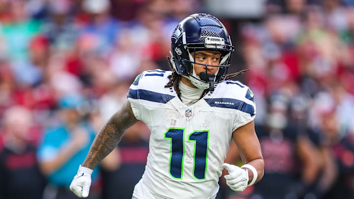 Jaxon Smith-Njigba of the Seattle Seahawks