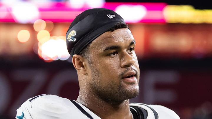 Jacksonville Jaguars defensive tackle Arik Armstead (91) 