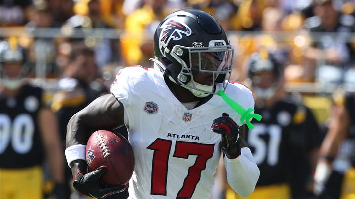 Sep 13, 2026; Pittsburgh, Pennsylvania, USA;  Atlanta Falcons wide receiver Zachariah Branch (17) Mandatory Credit: Charles LeClaire-Imagn Images