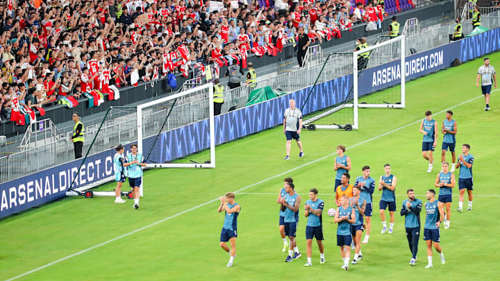 Arsenal Open Training Session: Pre-Season Tour