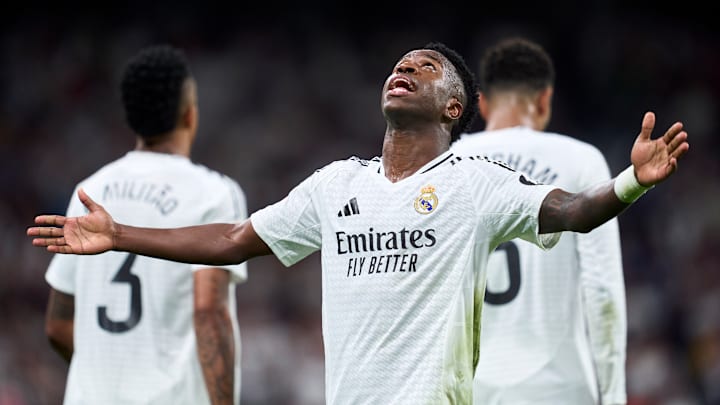 Vinicius Junior está recuperado e à disposição para o duelo do Real Madrid