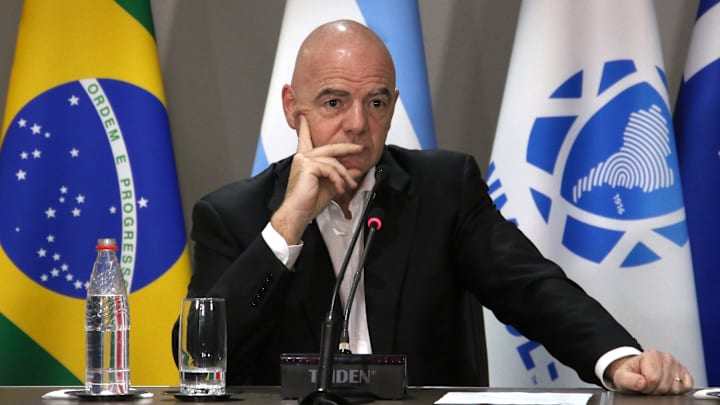 El presidente de la FIFA Gianni Infantino.
