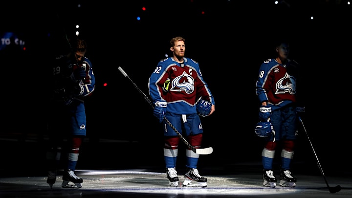 Colorado Avalanche captain Gabriel Landeskog hit the ice for the first time in nearly three years in Game 3 against the Dallas Stars.