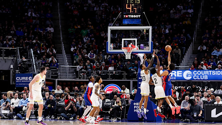 Utah Jazz v Detroit Pistons