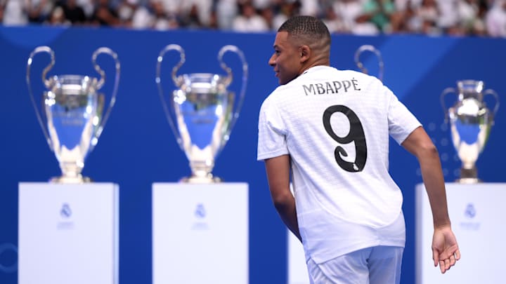 Real Madrid Unveils New Signing Kylian Mbappe