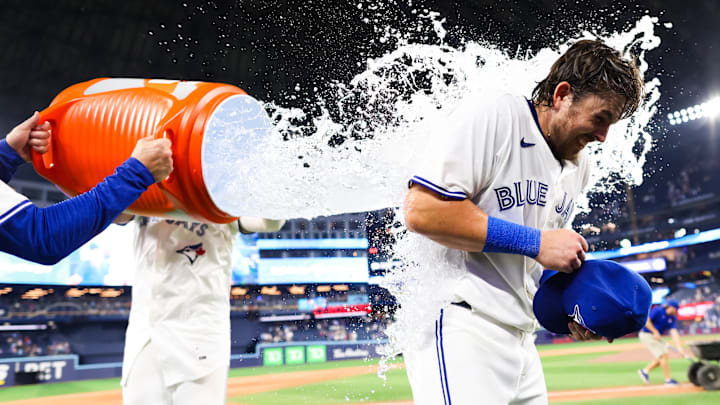 Los Angeles Angels v Toronto Blue Jays