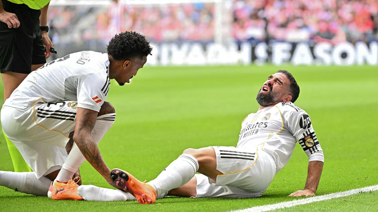 Lesionados y sancionados del Real Madrid para enfrentarse al Rayo Vallecano