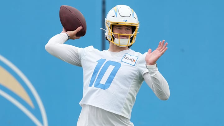 Los Angeles Chargers quarterback Justin Herbert.
