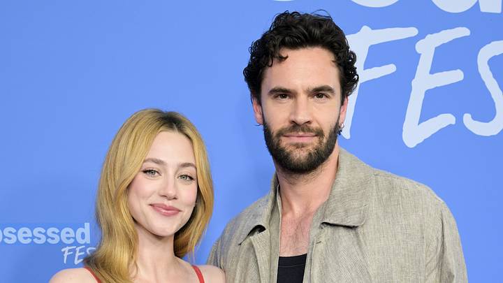 Lili Reinhart and Tom Bateman