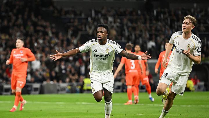 Vinicius se echó al eal Madrid al hombro para sacar el triunfo. Vinicius se echó al eal Madrid al hombro para sacar el triunfo.