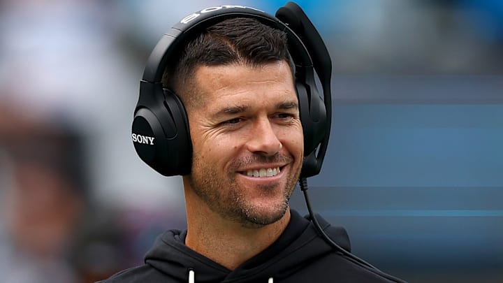 Carolina Panthers head coach Dave Canales Carolina Panthers head coach Dave Canales