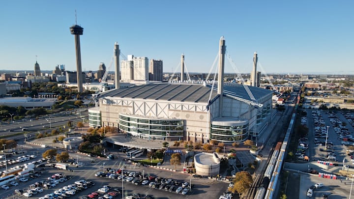The Alamodome in San Antonio, Texas, will host the 2025 Alamo Bowl between the TCU Horned Frogs and the No. 16 USC Trojans on December 30.