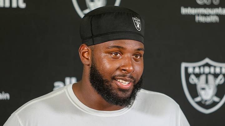 Las Vegas Raiders OT Thayer Munford Las Vegas Raiders OT Thayer Munford