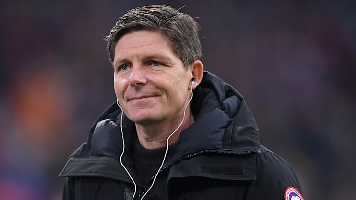 Oliver Glasner sieht bei seiner Mannschaft in Sachen Strafraumbesetzung noch erheblich Steigerungsbedarf. Oliver Glasner sieht bei seiner Mannschaft in Sachen Strafraumbesetzung noch erheblich Steigerungsbedarf.