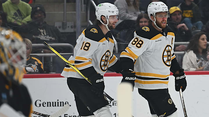 Boston Bruins forward Pavel Zacha has been linked to a potential trade to the Buffalo Sabres.