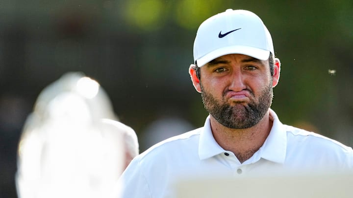 World No. 1 Scottie Scheffler told reporters on Tuesday that he was forced to get rid of his Venmo due to fan requests. World No. 1 Scottie Scheffler told reporters on Tuesday that he was forced to get rid of his Venmo due to fan requests.