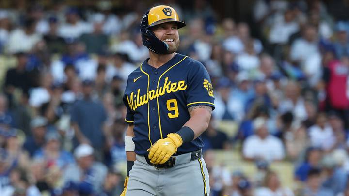 National League Championship Series: Milwaukee Brewers v Los Angeles Dodgers - Game Four National League Championship Series: Milwaukee Brewers v Los Angeles Dodgers - Game Four