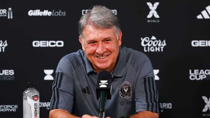 Inter Miami boss Tata Martino talks with the media ahead of the Herons' trip to Philadelphia for the 2023 Leagues Cup.