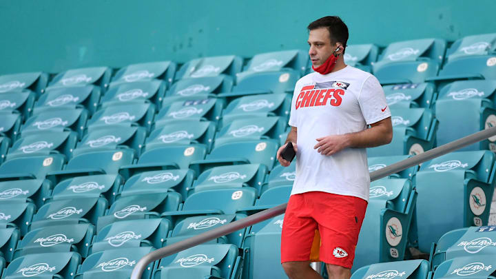 The Chiefs dropped a couple of spots in an updated NFL draft order