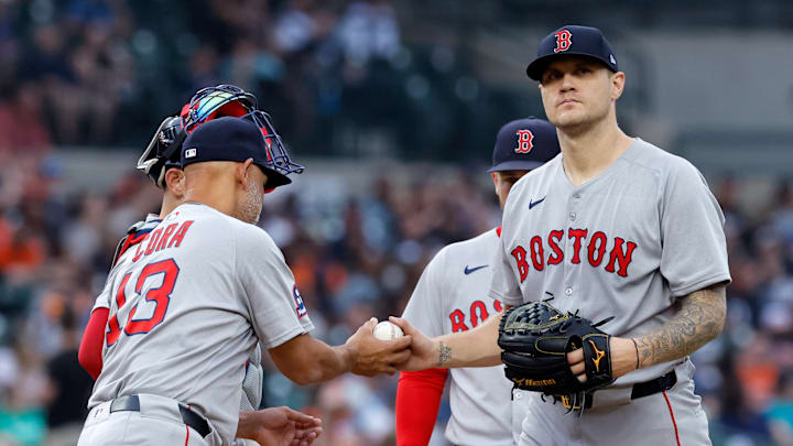 Alex Cora, Tanner Houck, Boston Red Sox
