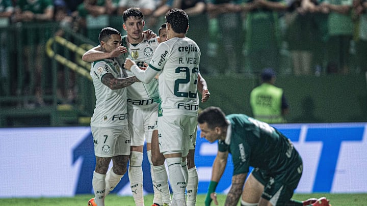 Palmeiras atropelou o Goiás por 5 a 0 fora de casa
