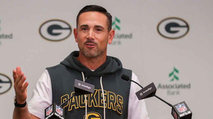 Green Bay Packers head coach Matt LaFleur