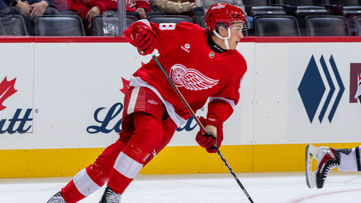 Emmitt Finnie could be the biggest X-factor for the Detroit Red Wings this season. Emmitt Finnie could be the biggest X-factor for the Detroit Red Wings this season.