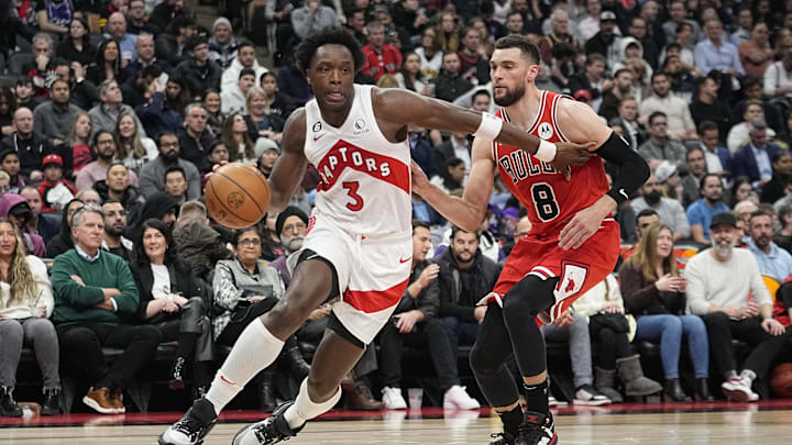 Toronto Raptors forward O.G. Anunoby.