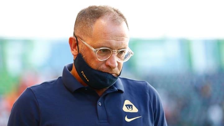 El entrenador Andrés Lillini.