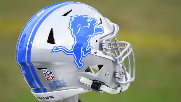 Detroit Lions helmet