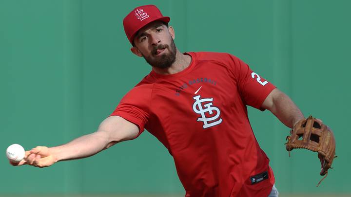 Apr 28, 2026; Pittsburgh, Pennsylvania, USA; St. Louis Cardinals infielder Thomas Saggese (25) warms up before the game against the Pittsburgh Pirates at PNC Park. Mandatory Credit: Charles LeClaire-Imagn Images Apr 28, 2026; Pittsburgh, Pennsylvania, USA; St. Louis Cardinals infielder Thomas Saggese (25) warms up before the game against the Pittsburgh Pirates at PNC Park. Mandatory Credit: Charles LeClaire-Imagn Images
