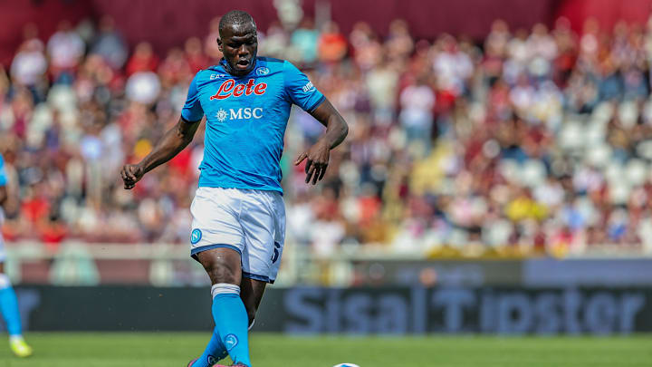 Kalidou Koulibaly sous les couleurs du Napoli.