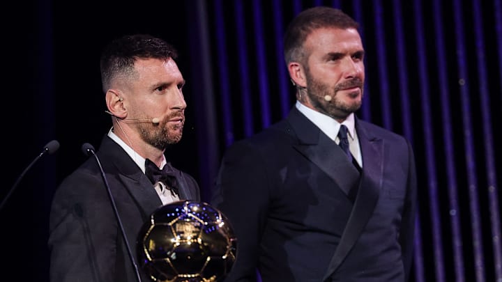 Lionel Messi et David Beckham - Inter Miami