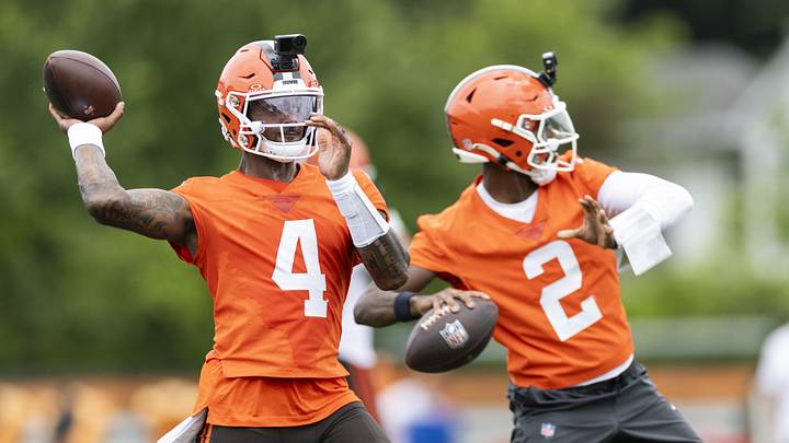 Deshaun Watson addressed reporters for the first time since October 2024 on Wednesday. Deshaun Watson addressed reporters for the first time since October 2024 on Wednesday.