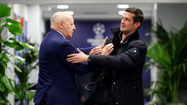 Cristian Chivu e Giuseppe Marotta