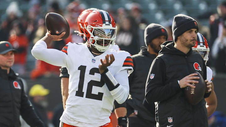 Shedeur Sanders started seven games for the Browns in 2025. Shedeur Sanders started seven games for the Browns in 2025.