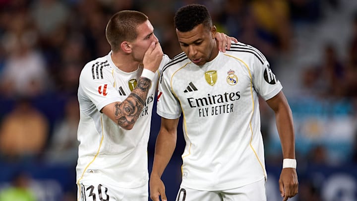 Franco Mastantuono und Kylian Mbappe